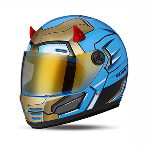 DOT Approved Youth Kids Full Face Motorcycle Helmet with Visor C5343