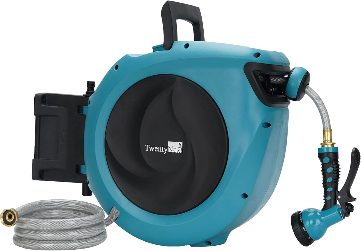 1/2 x 65 ft Retractable Wall Mounted Hose Reel B65865