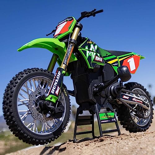 1/4 RC Motorcycle Ready-to-Run Combo with Battery and Charger Green M4164