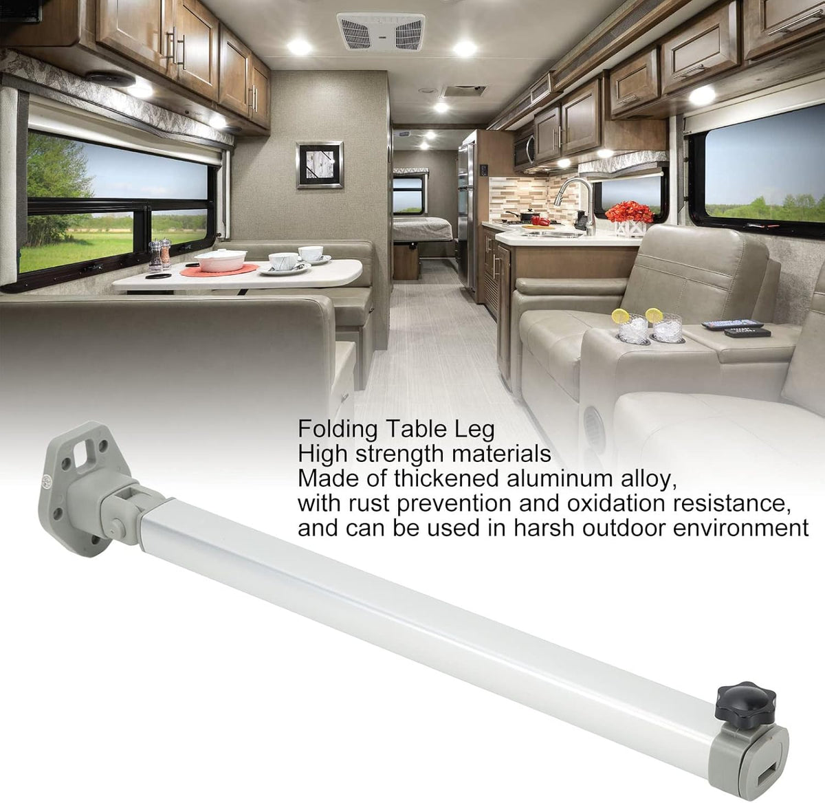 Telescopic Folding Table Leg 560 to 930mm F612791