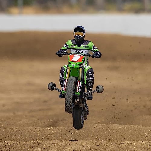 1/4 RC Motorcycle Ready-to-Run Combo with Battery and Charger Green M4164