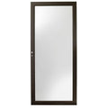 36 in. x 80 in. Bronze Left-Hand Fullview Aluminum Storm Door T17408