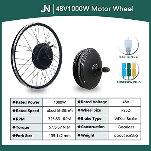 24in 1500W Electric Bike Conversion Kit Rear Wheel X491787