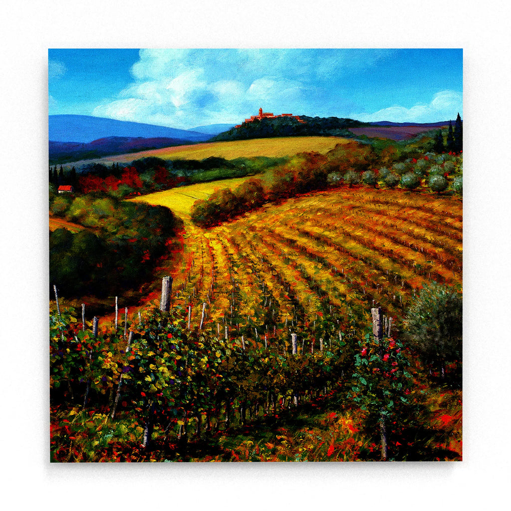 Landscape Art Print 16" x 16" M787