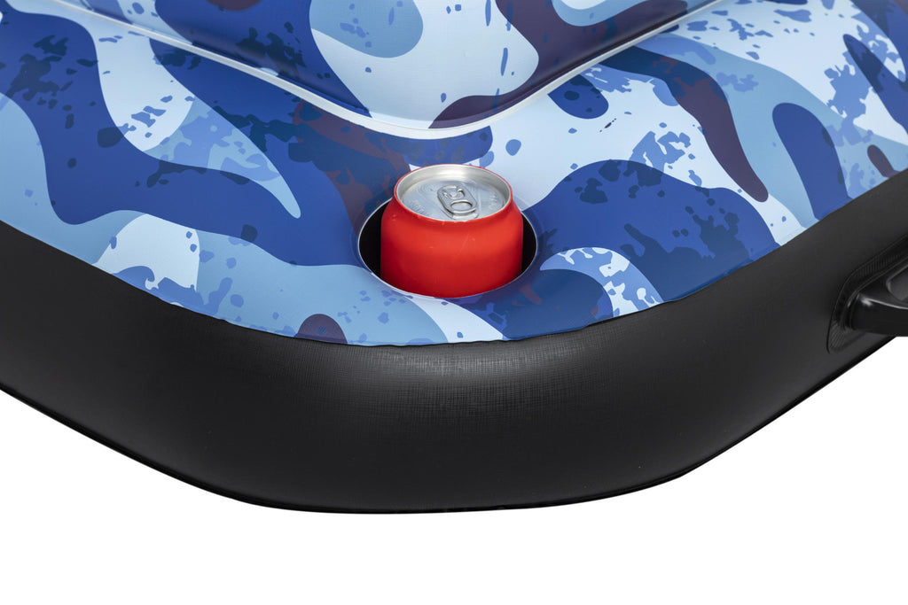 Blue Camo Inflatable Floating Cooler P378472