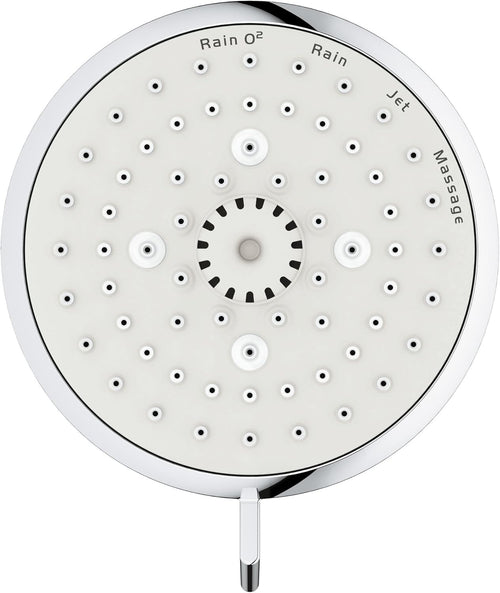 2.5 GPM 4 Spray Shower Head, Starlight Chrome, Pack of 2 Z94112