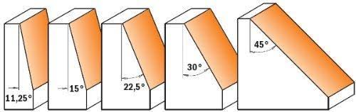 5-Piece Chamfer Bit Set with Carrying Case 1/2-Inch H65569