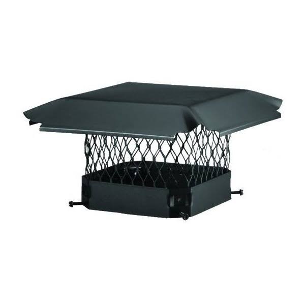 13 x 17 Black Galv Steel Chimney Cap K2668
