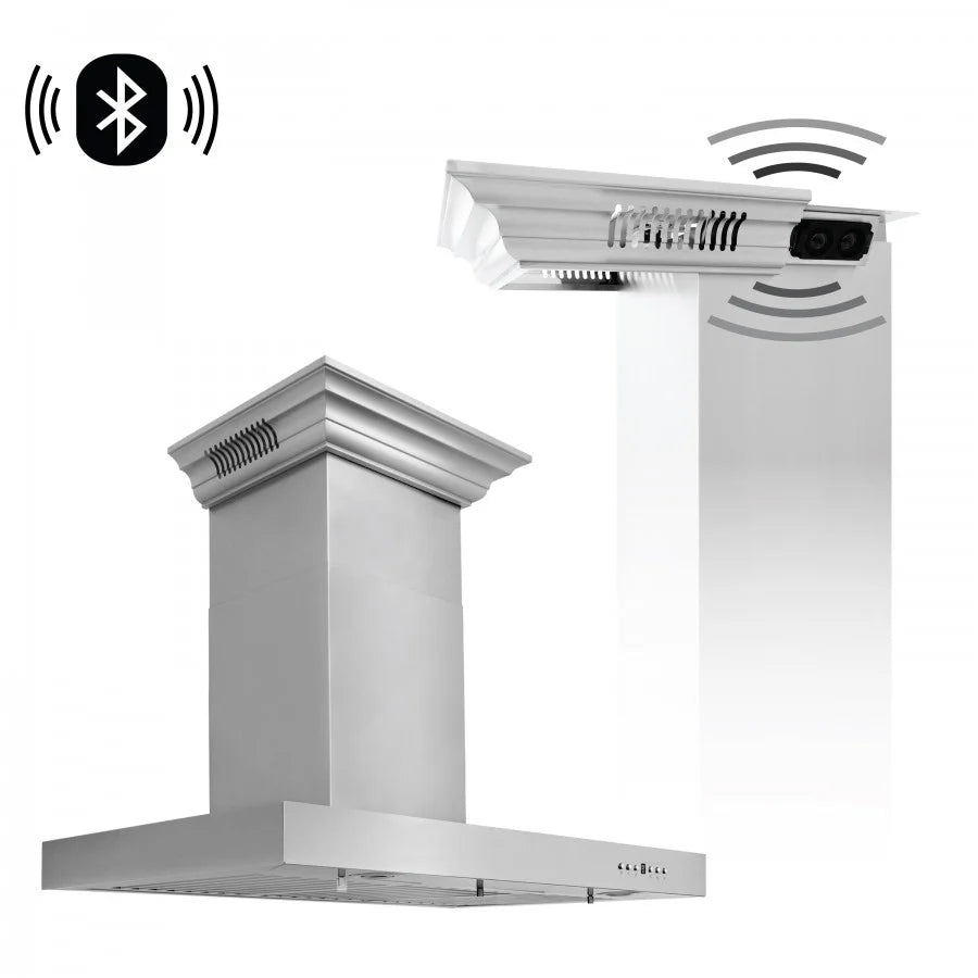 36 in. Stainless Steel Wall Range Hood W858
