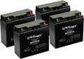 (4 Pack) 12 Volt 20 Ah Rechargeable Battery D24708