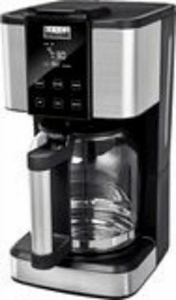 14-Cup Touchscreen Coffee Maker Stainless Steel D124