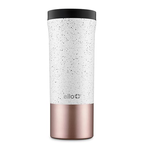 16oz Vacuum Insulated Stainless Steel Travel Mug, Black I595