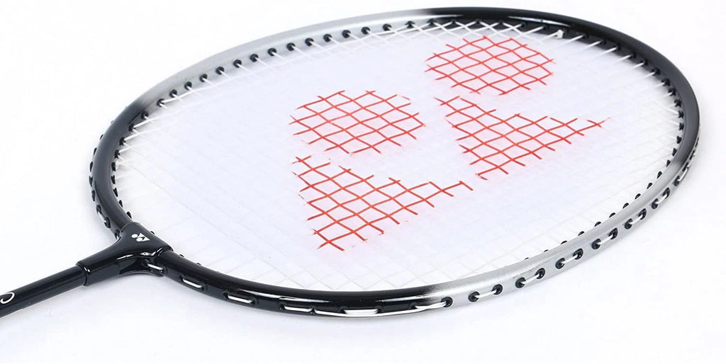 Badminton Racket with Full Cover Steel Shaft Pack of 2 W770881