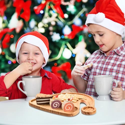 Wooden Christmas Tree Serving Tray G70488