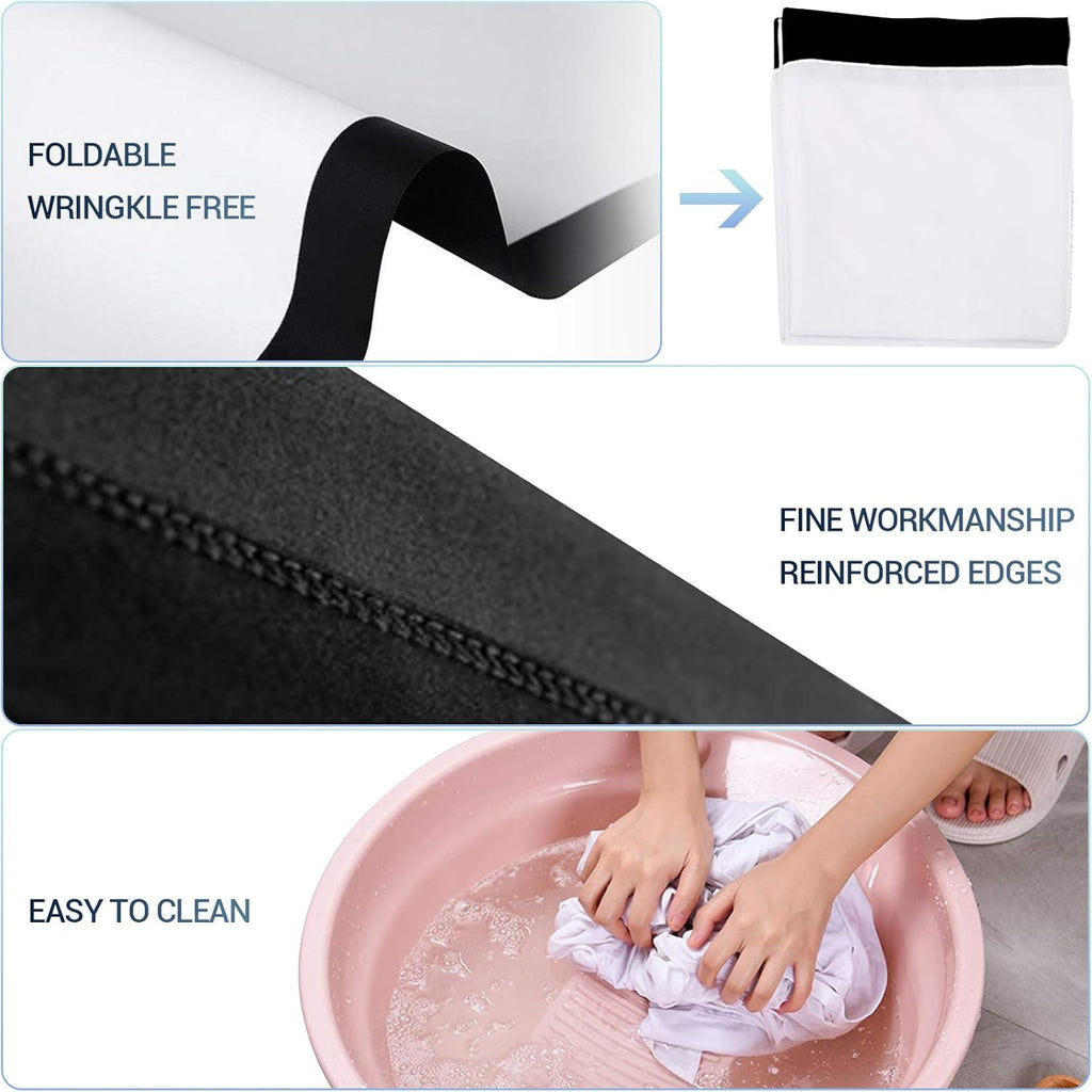 100 inch Portable Projector Screen with Stand and Carry Bag Y5006
