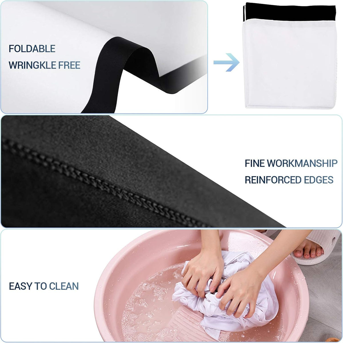 100 inch Portable Projector Screen with Stand and Carry Bag Y5006