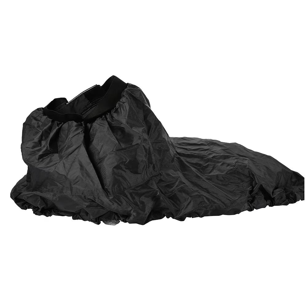 Adjustable Nylon Kayak Spray Skirt (Black) J802726