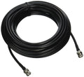 BNC-to-BNC Remote Antenna Extension Cable, Black, 50 ft R755