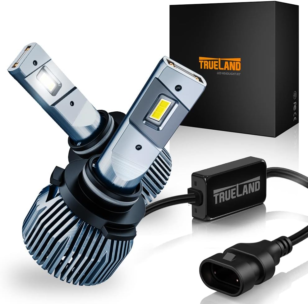 HB4 LED Headlight Bulb 120W 20000LM 6500K Anti Flicker Canbus Decoder Low Beam Conversion Kit IP68 Pack of 2 Z351
