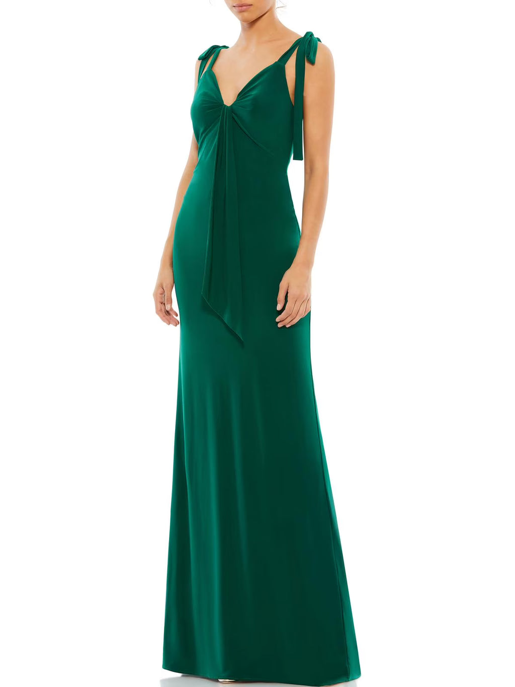Open Back Maxi Evening Dress M161