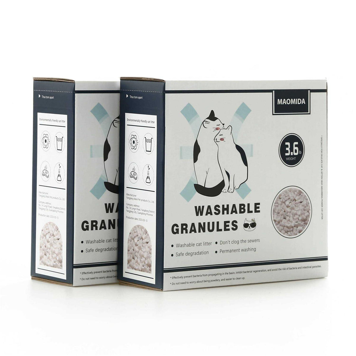 Washable Compostable Flushable Cat Litter Refills 7.2lbs M1972