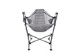 Reclining Mesh Hammock Chair, Gray, Polyester N189