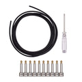 DIY Guitar Pedal Board Cable Kit with 10 Solder Free Plugs Z327