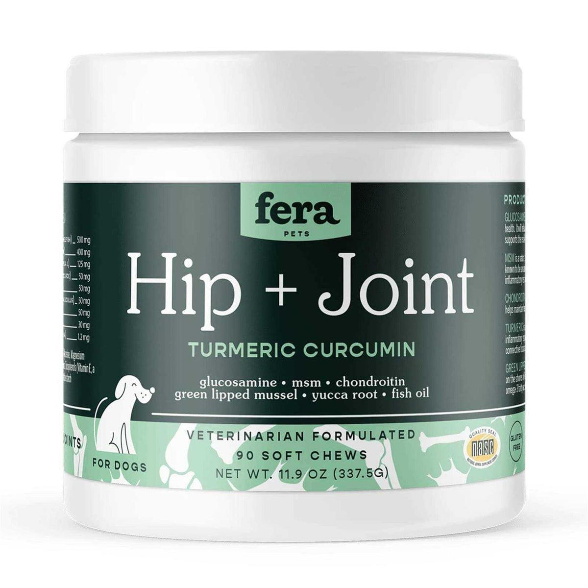 Hip & Joint Soft Chew Dog Supplement F7438