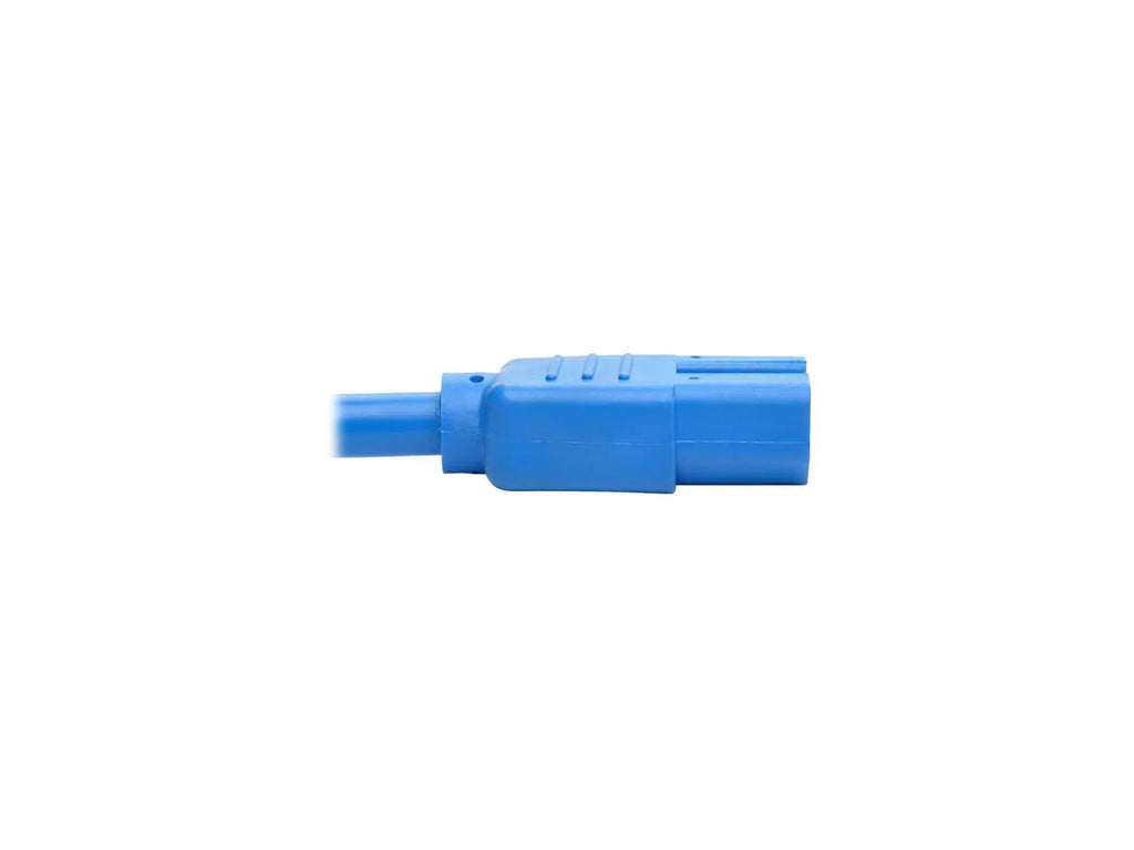 Heavy-Duty Computer Power Cord, 15A, 14 AWG, Blue, 6 ft. M83296