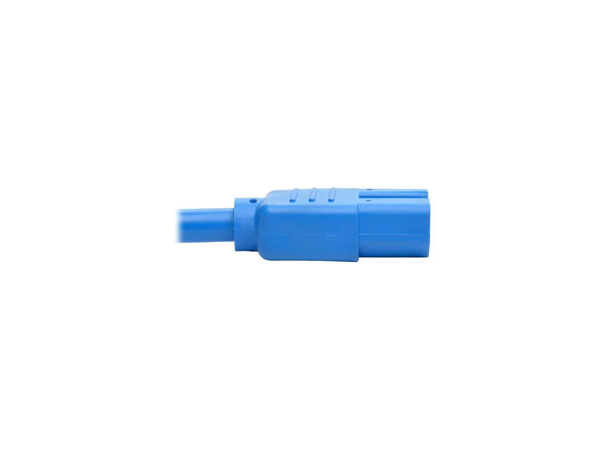 Heavy-Duty Computer Power Cord, 15A, 14 AWG, Blue, 6 ft. M83296