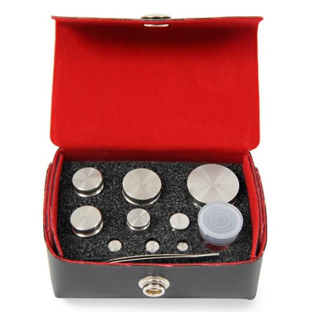 100 G - 1 G Class F Stainless Steel Test Weight Set U5926
