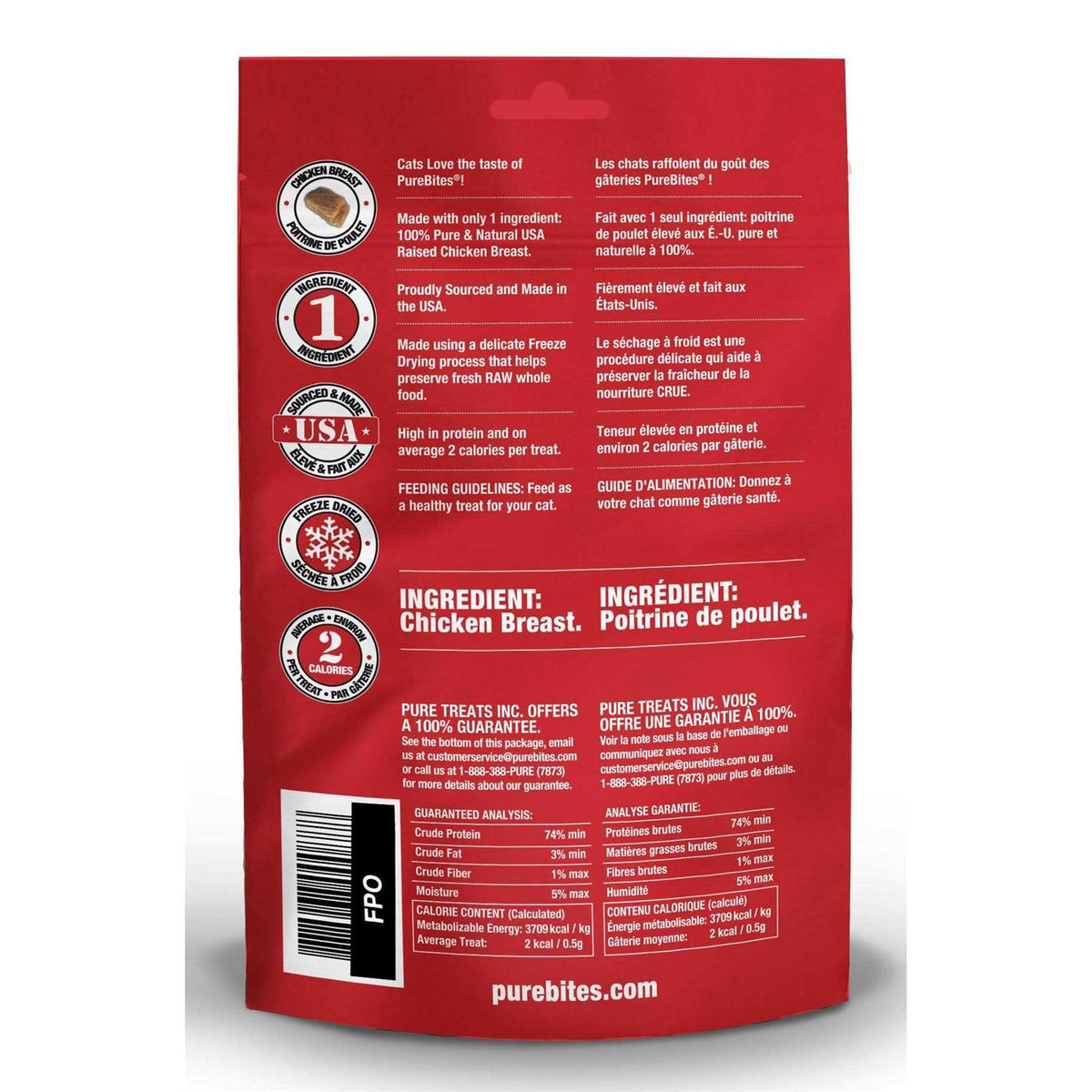 Freeze Dried Chicken Breast Cat Treats R15471
