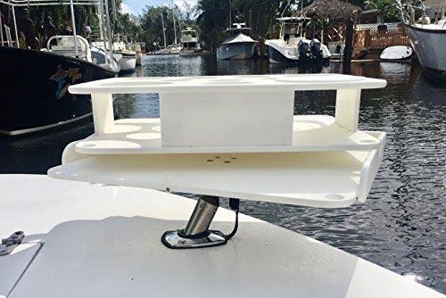 Boat Bar and Bait Table Combo with Rod Holder Mount P760