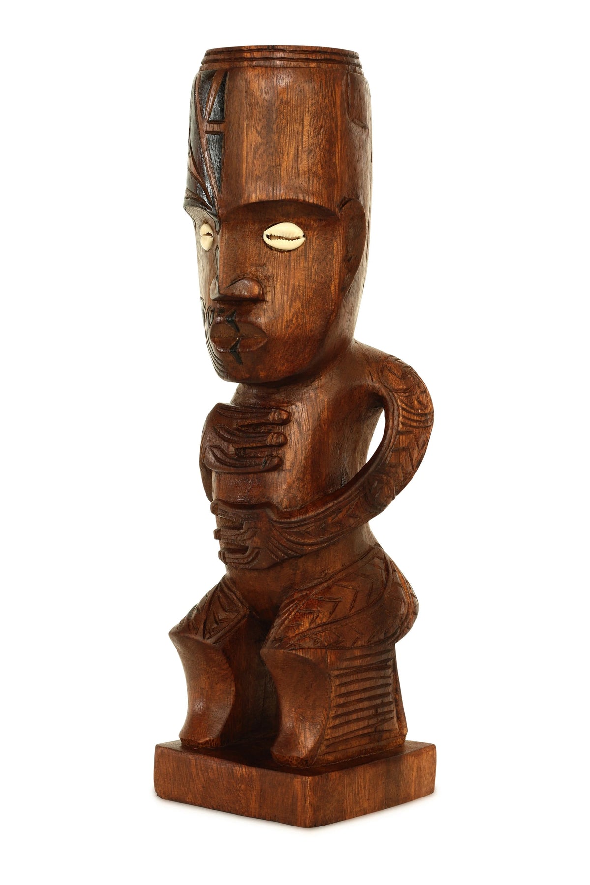 Tiki Bar Totem Statue Sculpture B497