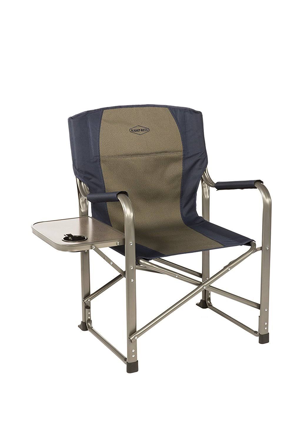 Blue Director Chair with Side Table M917370