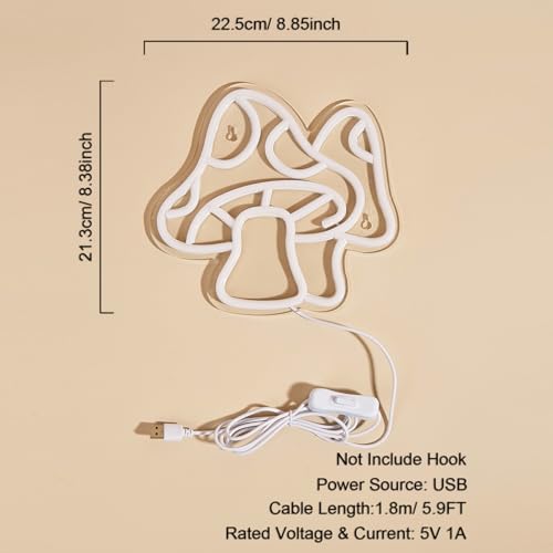 Mushroom LED Neon Sign Q6678