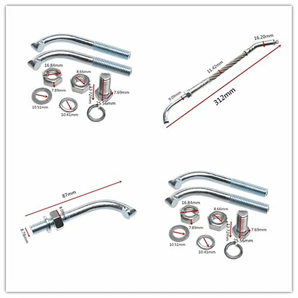 2 Packs Snowmobile Ice Scratchers Q73859
