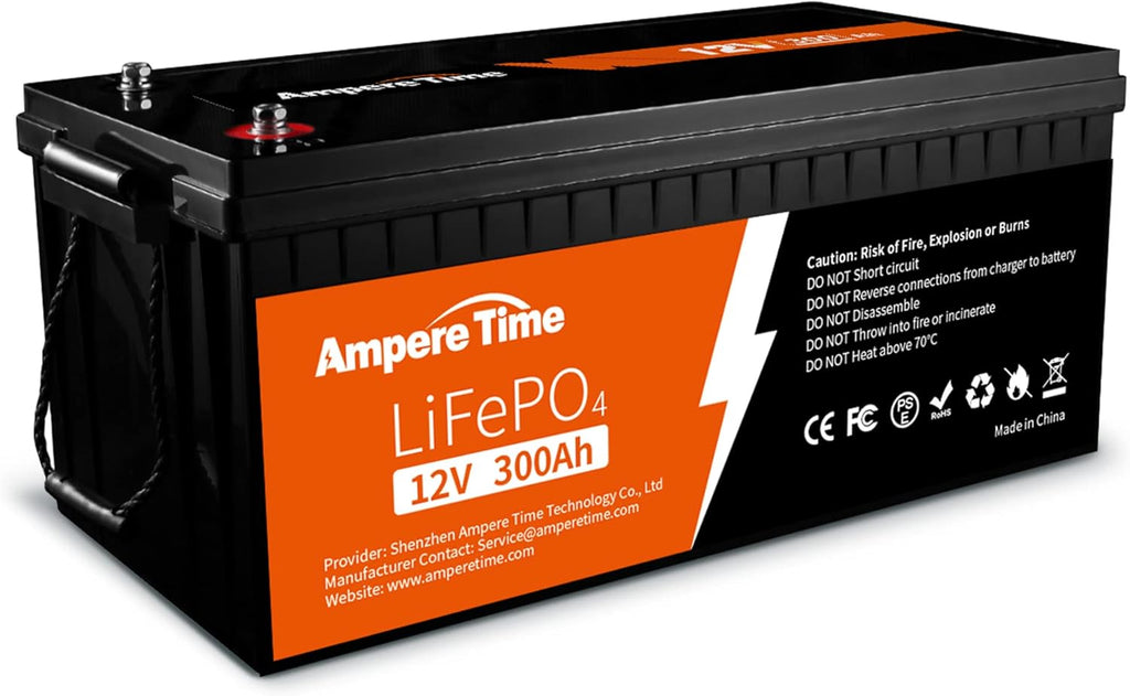 12V 300Ah Lithium LiFePO4 Battery with 200A BMS C1601