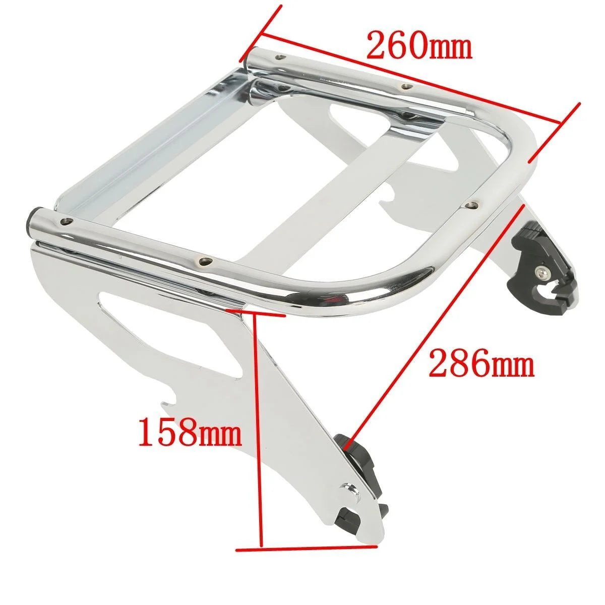 Mounting Rack + Docking Hardware Kit For Harley-Davidson Tour Pak Pack K6592