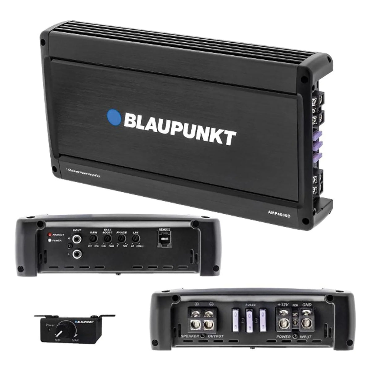 4000 Watt Class D Monoblock Amp with Bass Remote Z70167
