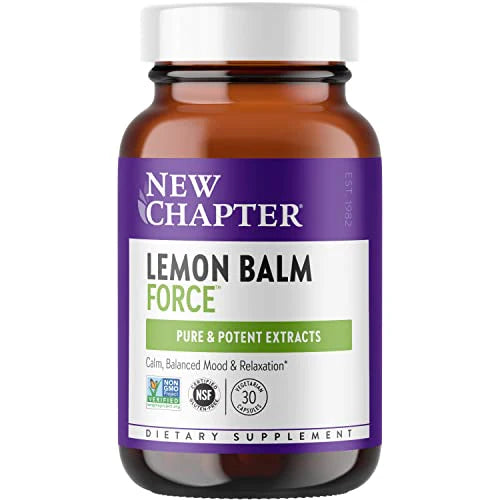 Lemon Balm 30 ct Vegetarian Capsules F2366