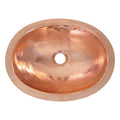Polished Copper Bathroom Sink U8669