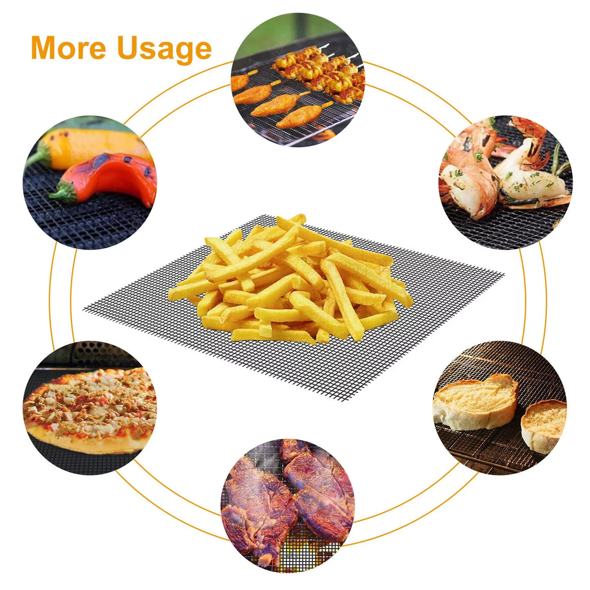 Foldable Metal Charcoal BBQ Grill S44119