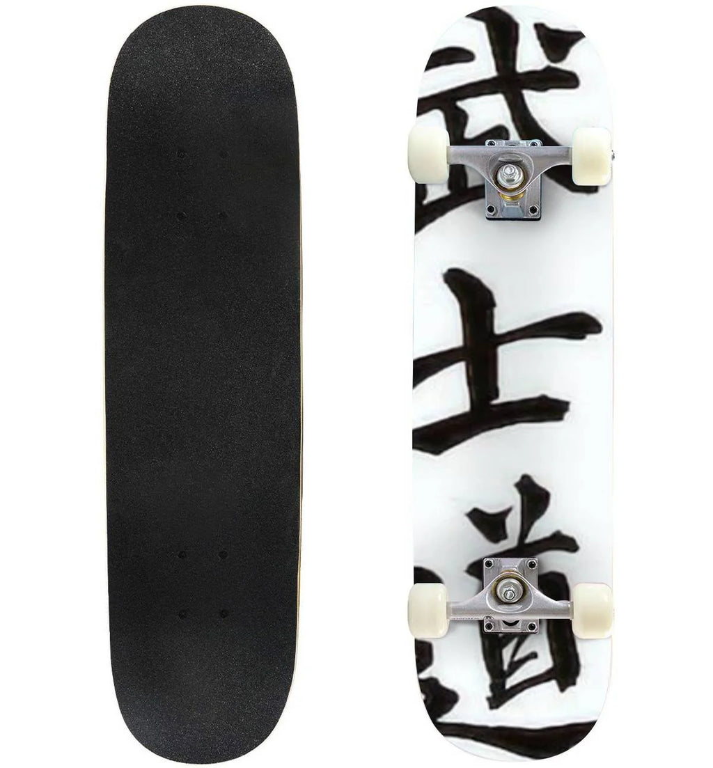 31"x8" Pro Complete Skateboard Longboard Q4327