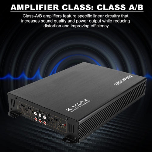 2000W 4 Channel Car Amplifier R38980