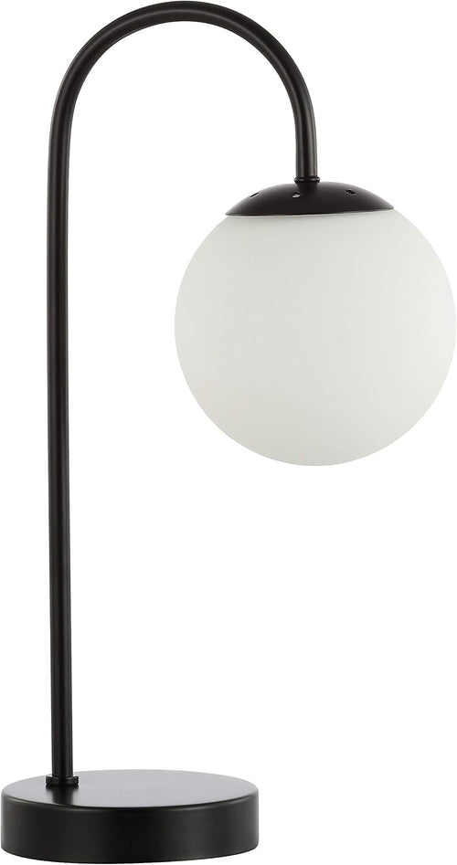 18.25 Iron/Glass Globe LED Lamp U241624