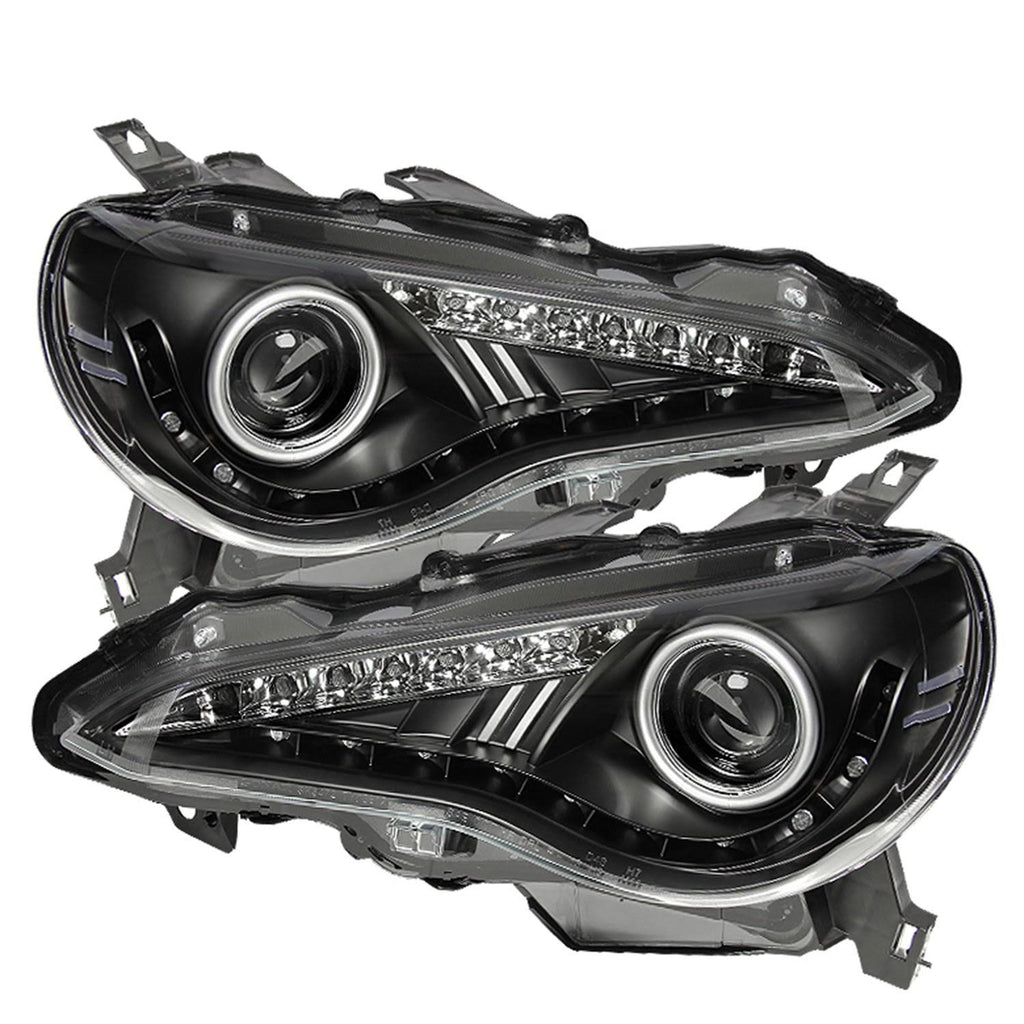 Black DRL LED Projector Headlights S290173