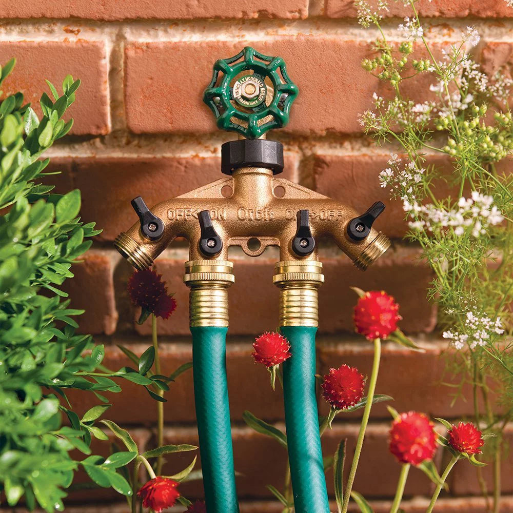 Brass Hose Faucet Manifold A1504