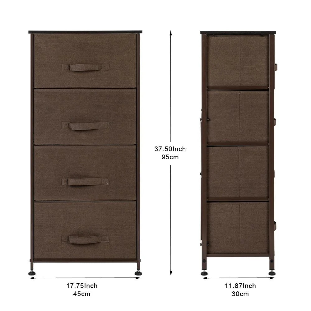 4 Drawer Fabric Storage Dresser U2974
