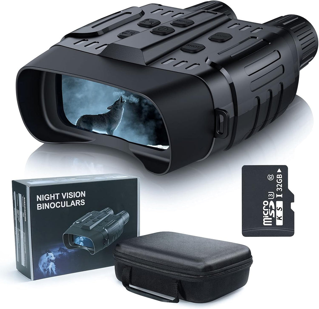 Night Vision Digital Infrared Binoculars with 32GB Memory Card K981